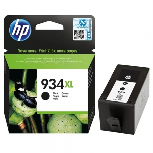  HP 934XL (C2P23A) Siyah Orijinal Yüksek Kapasite Mürekkep Kartuş